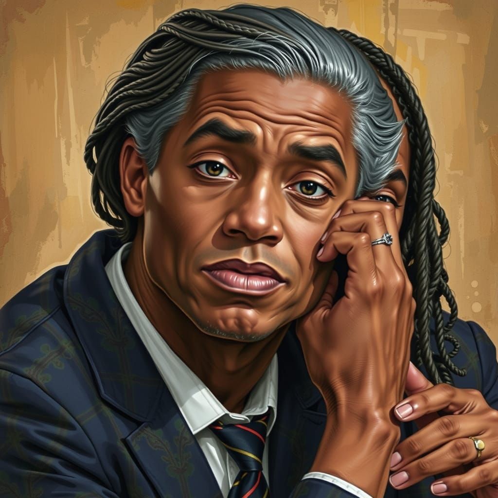 Surreal Scene of Healing and Reconciliation