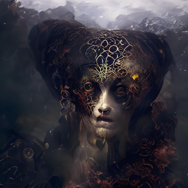 Haunting Portrait of Cassandra, Doomed Trojan Priestess