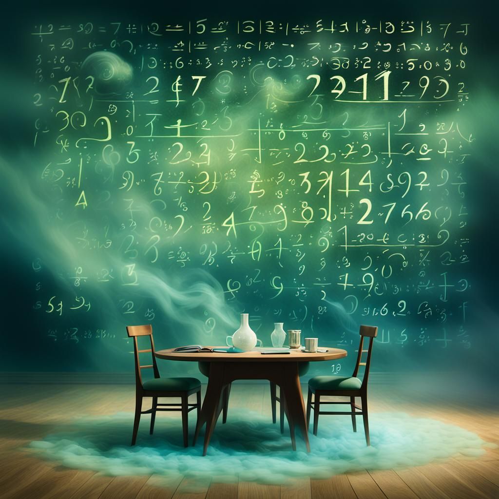 Surreal Equation Dreamscape in Vibrant Colors