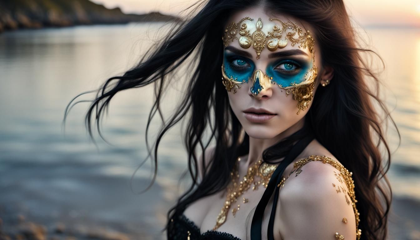 High resolution, waste-high portrait of a 16th century Swedi...