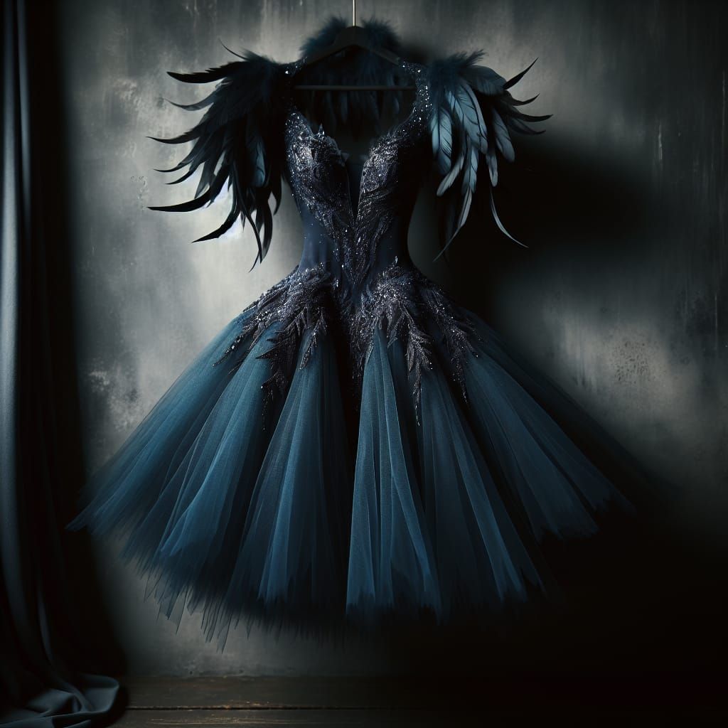 Indigo Raven Ballet dress