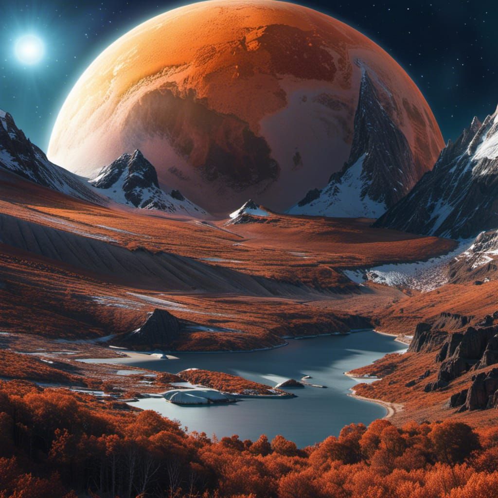 Unseen Surreal Landscape