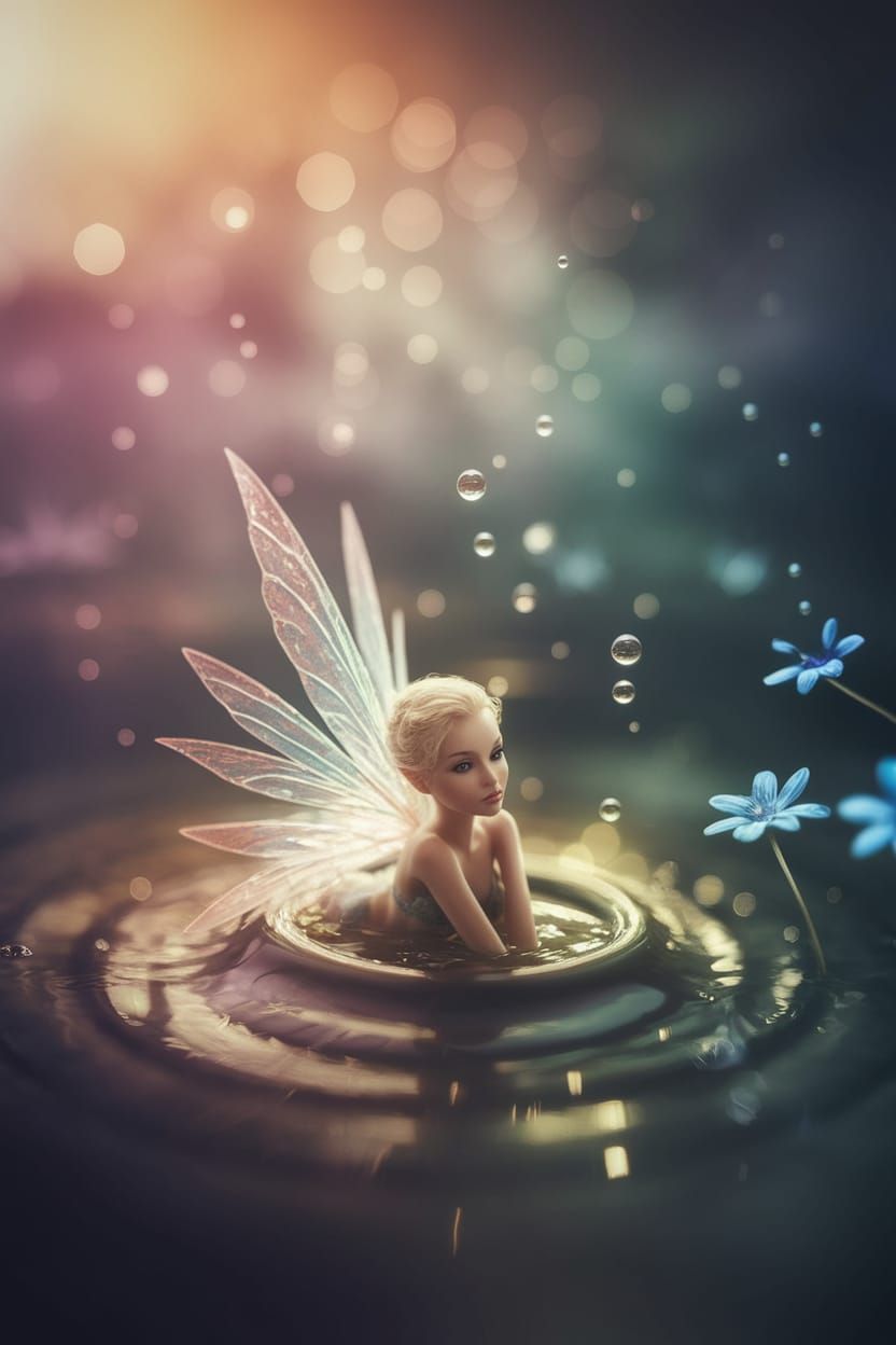 Fairy takes a Bath