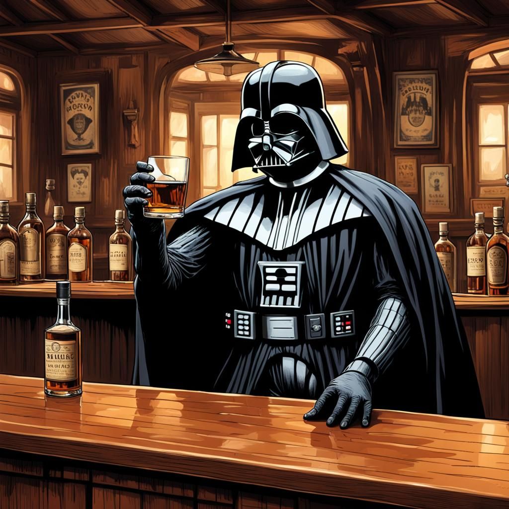 Darth Vader at the Bar