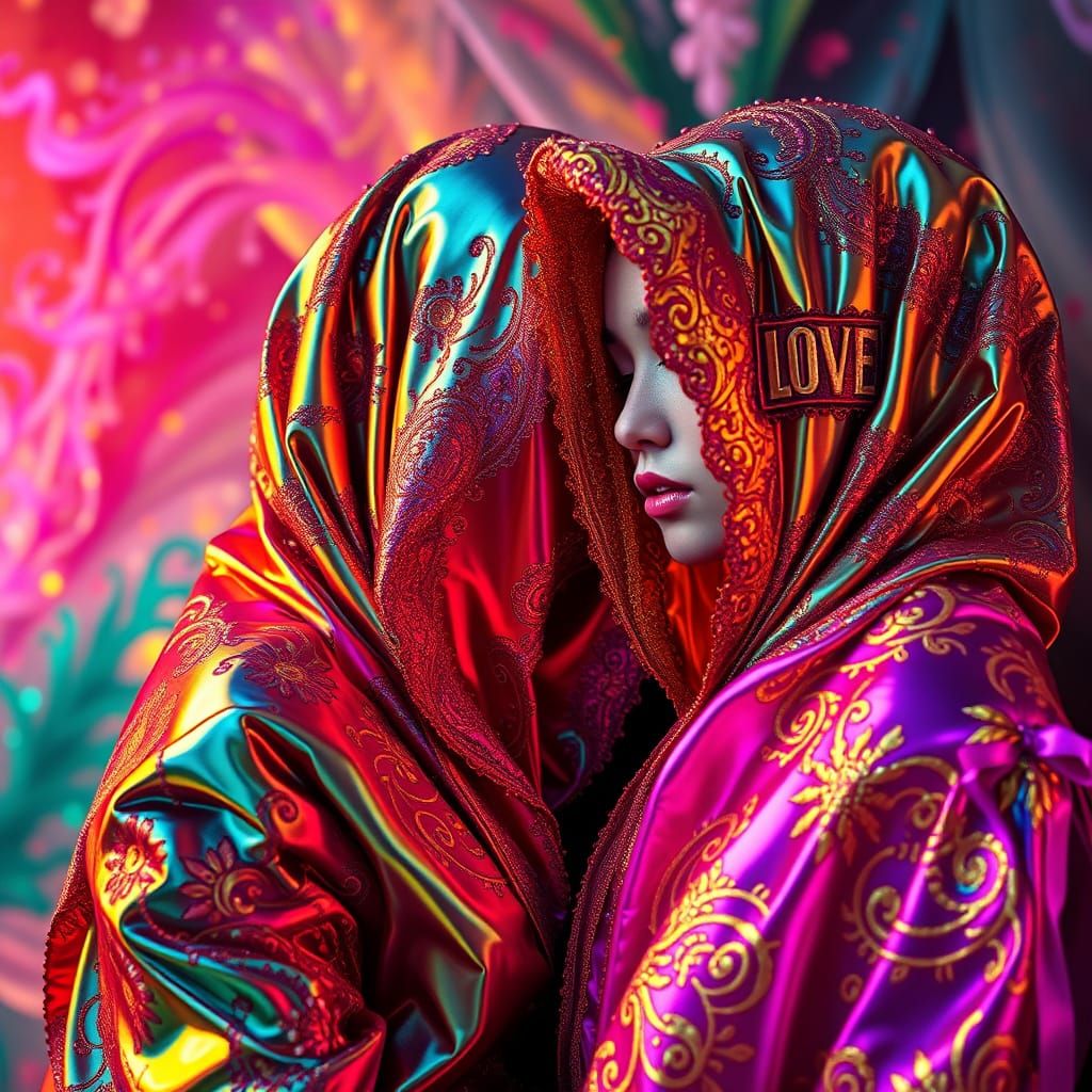 Love-Embellished Garments in a Dreamlike, Surreal Style