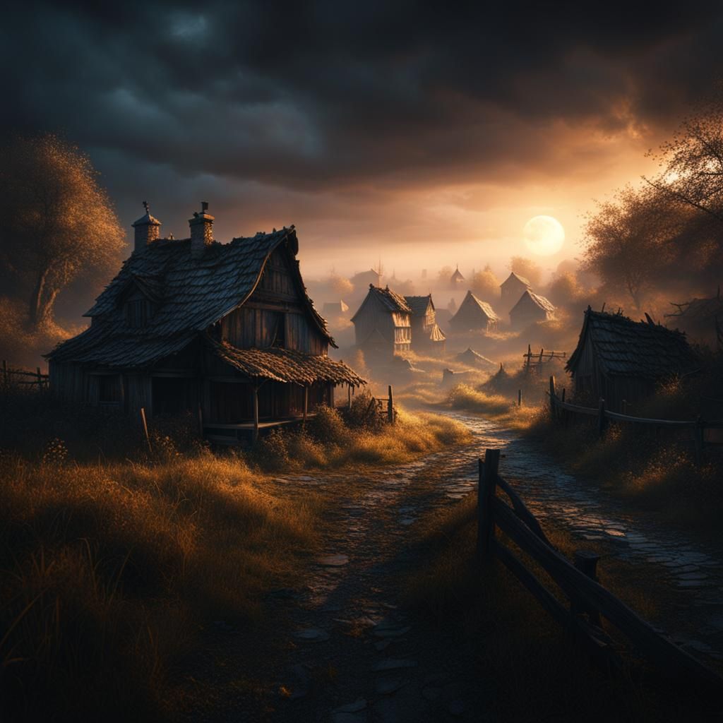 haunted countryside village