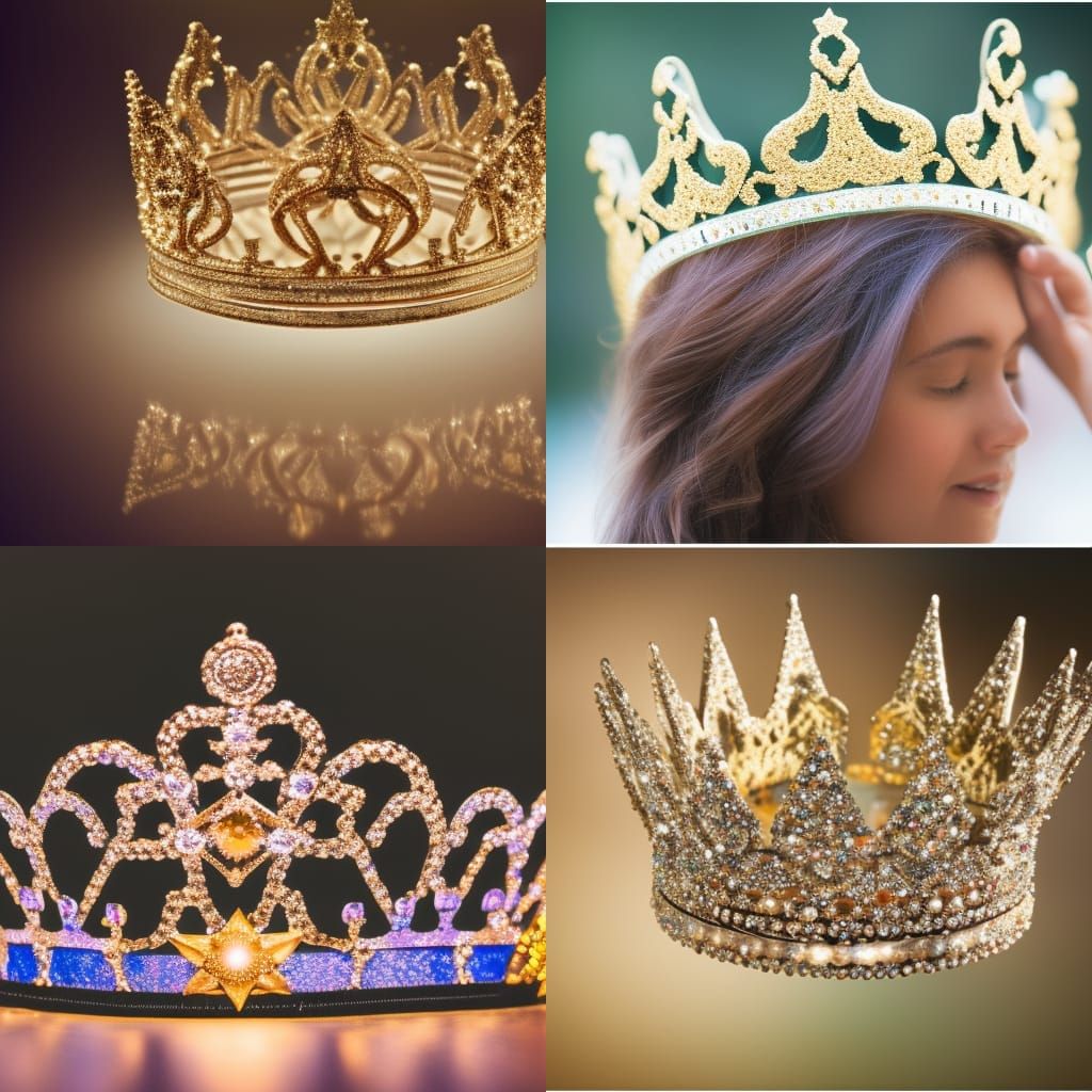Beautiful Magical Crowns in Professional Photography