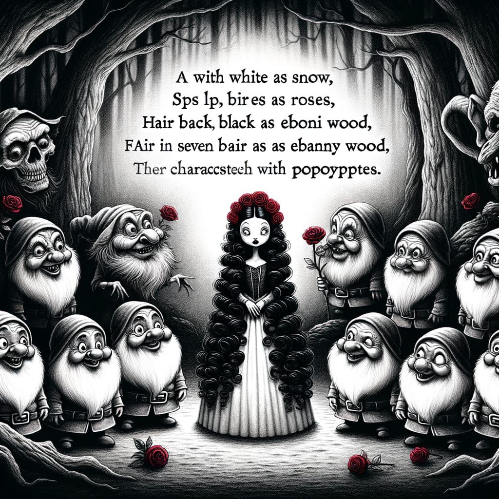 Horror Fairy Tale: A Sinister Snow White