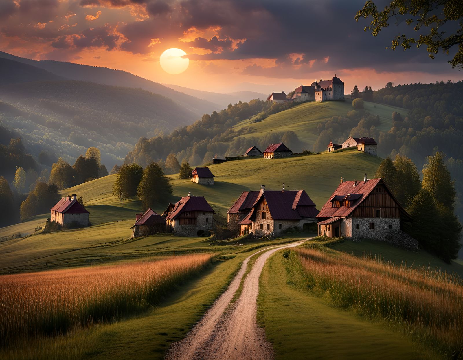 Transylvania hills
