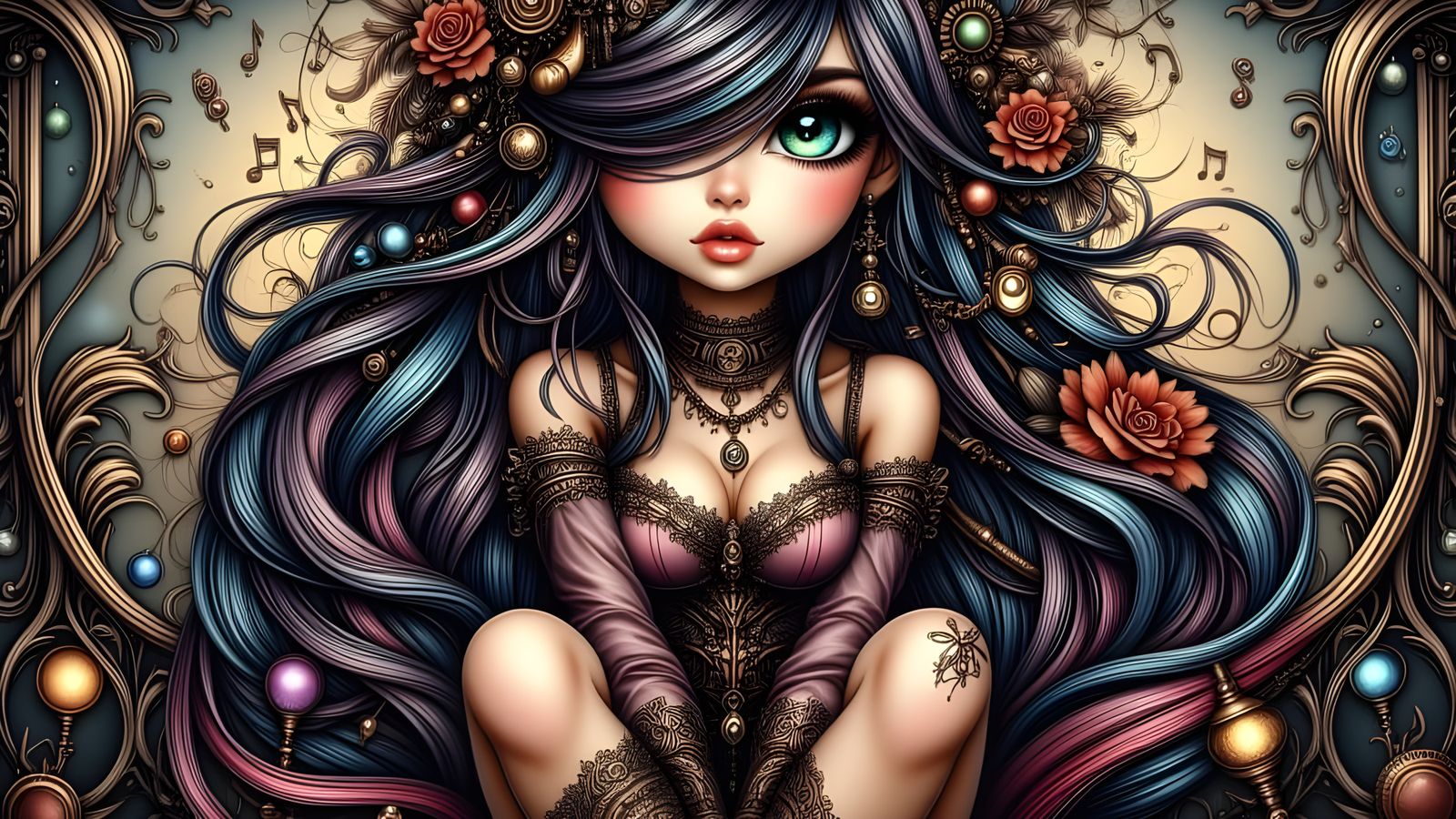 Steampunk:Bohemian Cutie 03