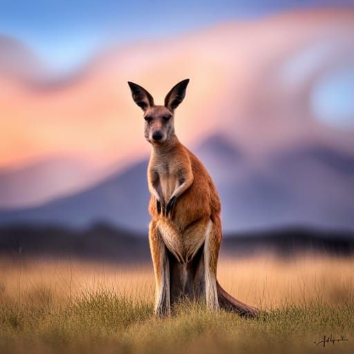 AI Image of a Kangaroo