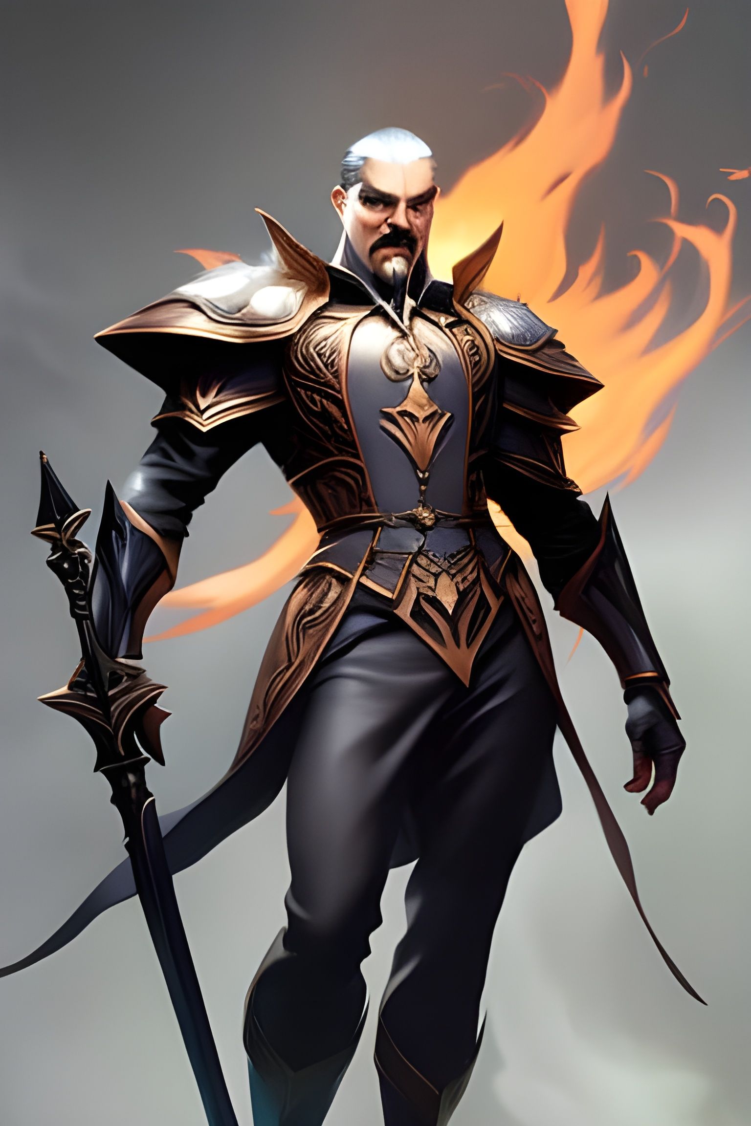 Gomez Addams as God of the Underworld