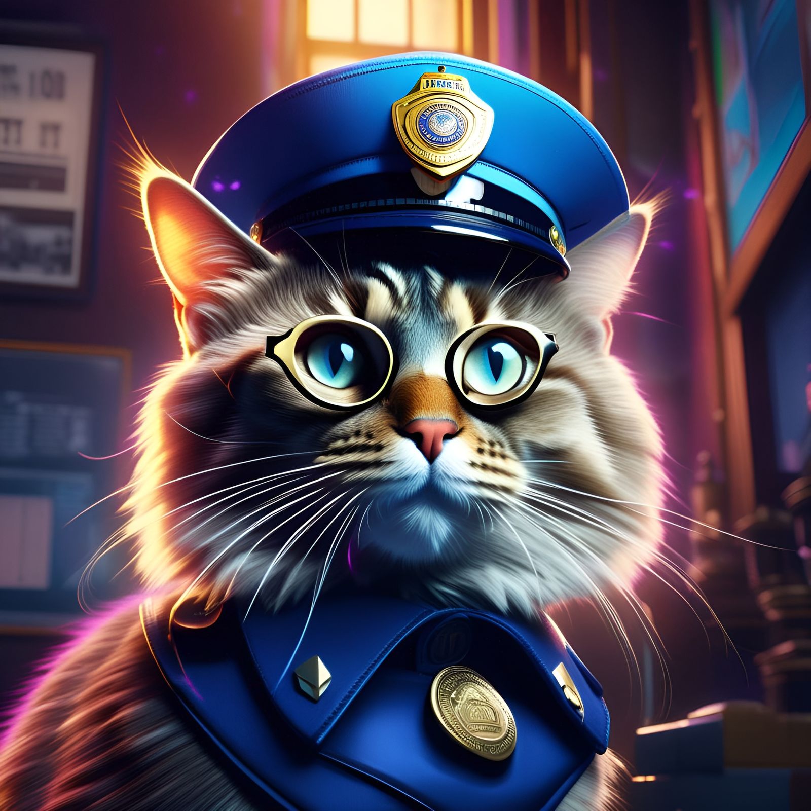 Police Chief Paws