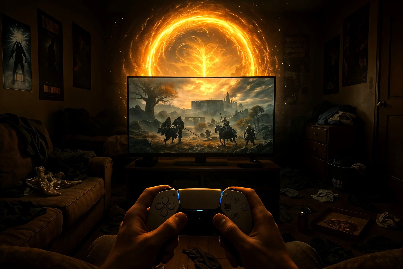 Elden Ring Portal Opens in Teenager's Room