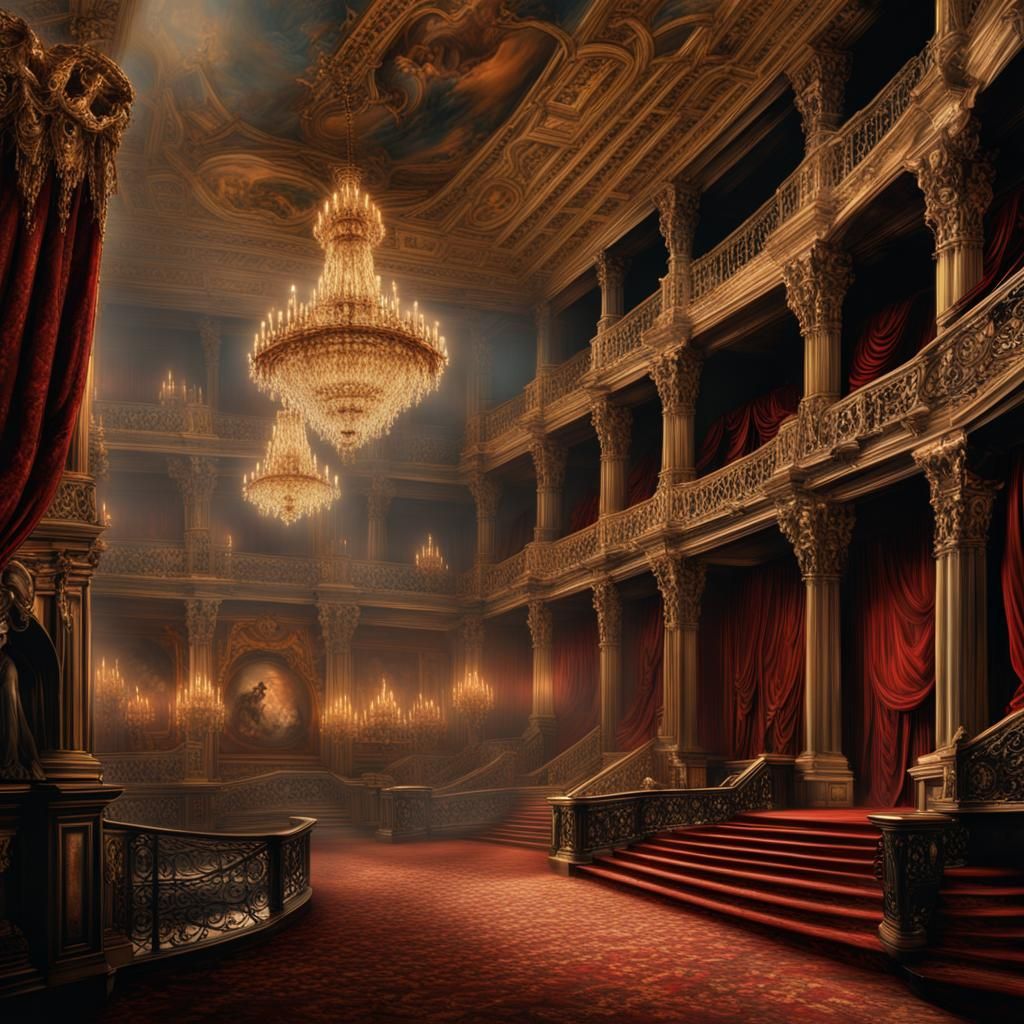 Phantom of the Opera: Epic Digital Matte Painting