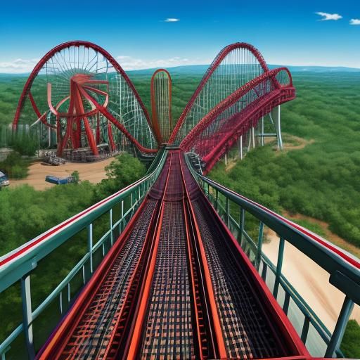 Roller Coaster Ride: Thrills and Excitement