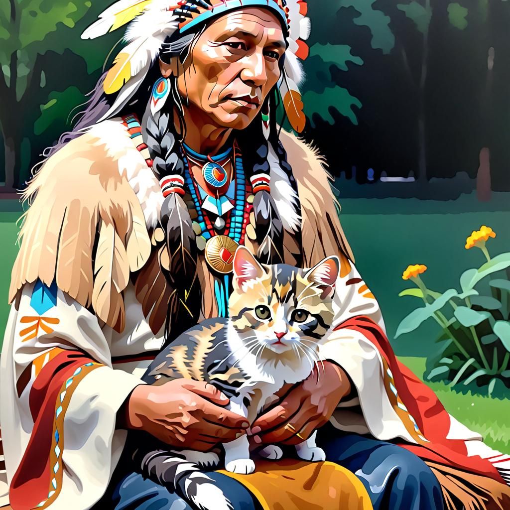 City Kitty #31 - Chief Seattle