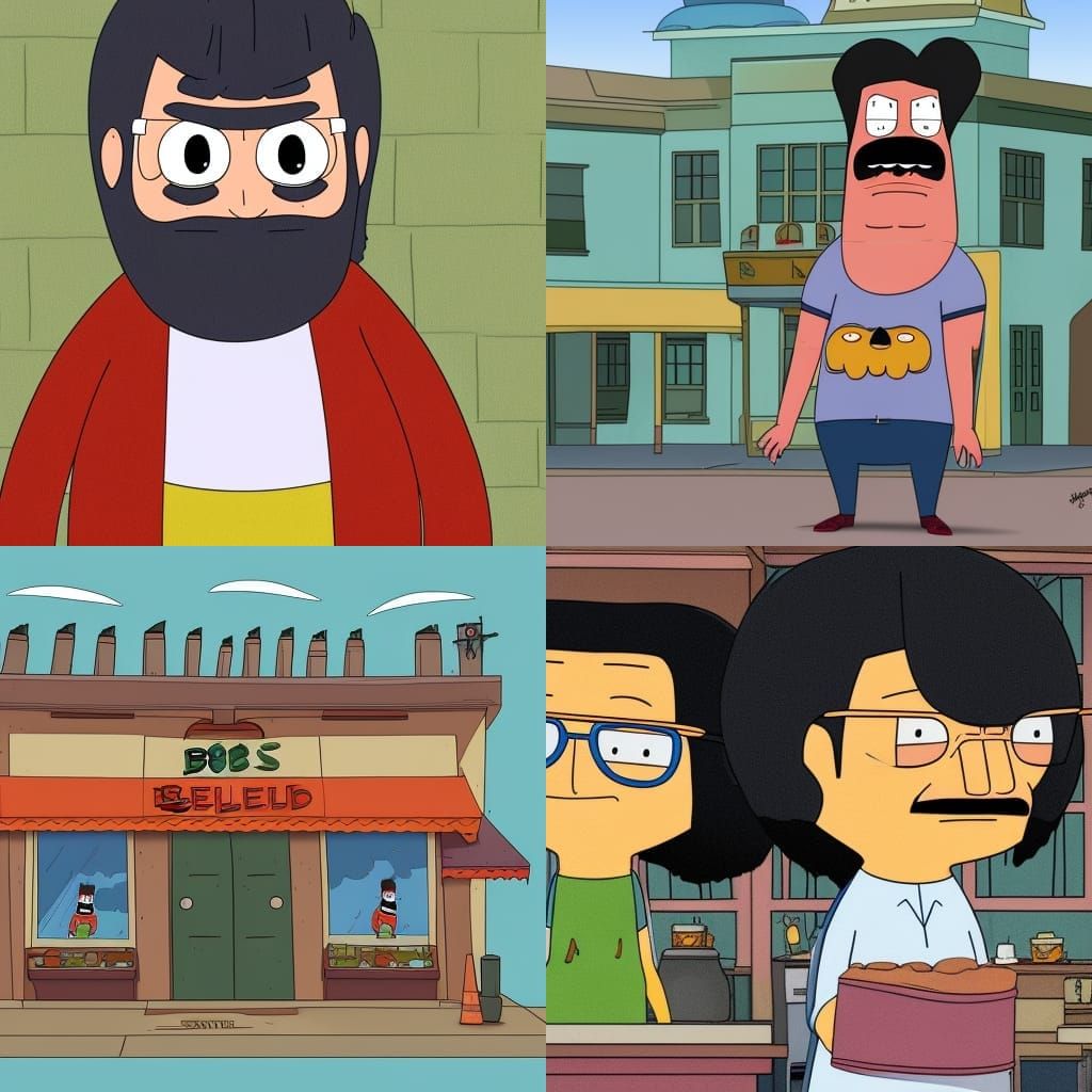 Bob Belcher as Frankenstein in Bob's Burgers
