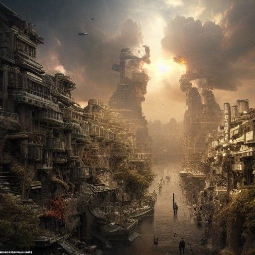 An-prim riot against transhumanism