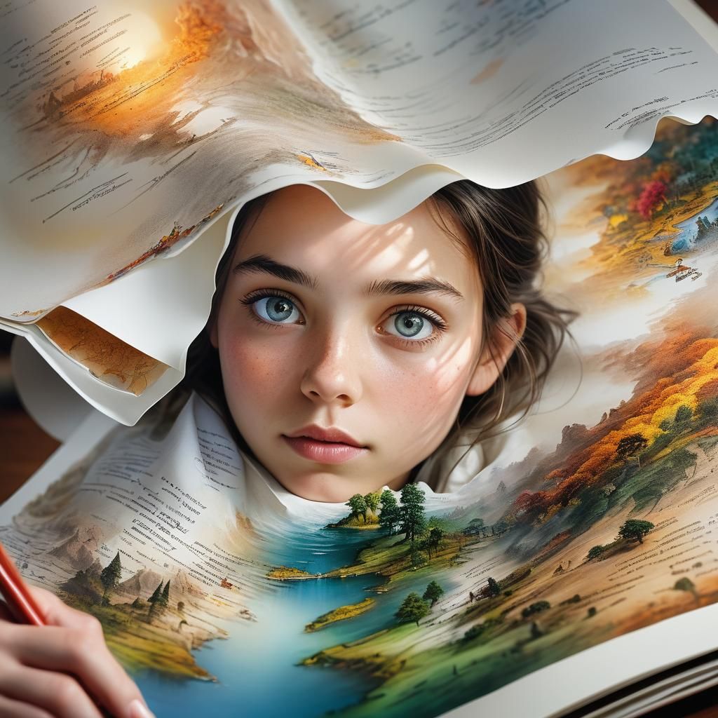 Fantasy World Comes Alive on Paper