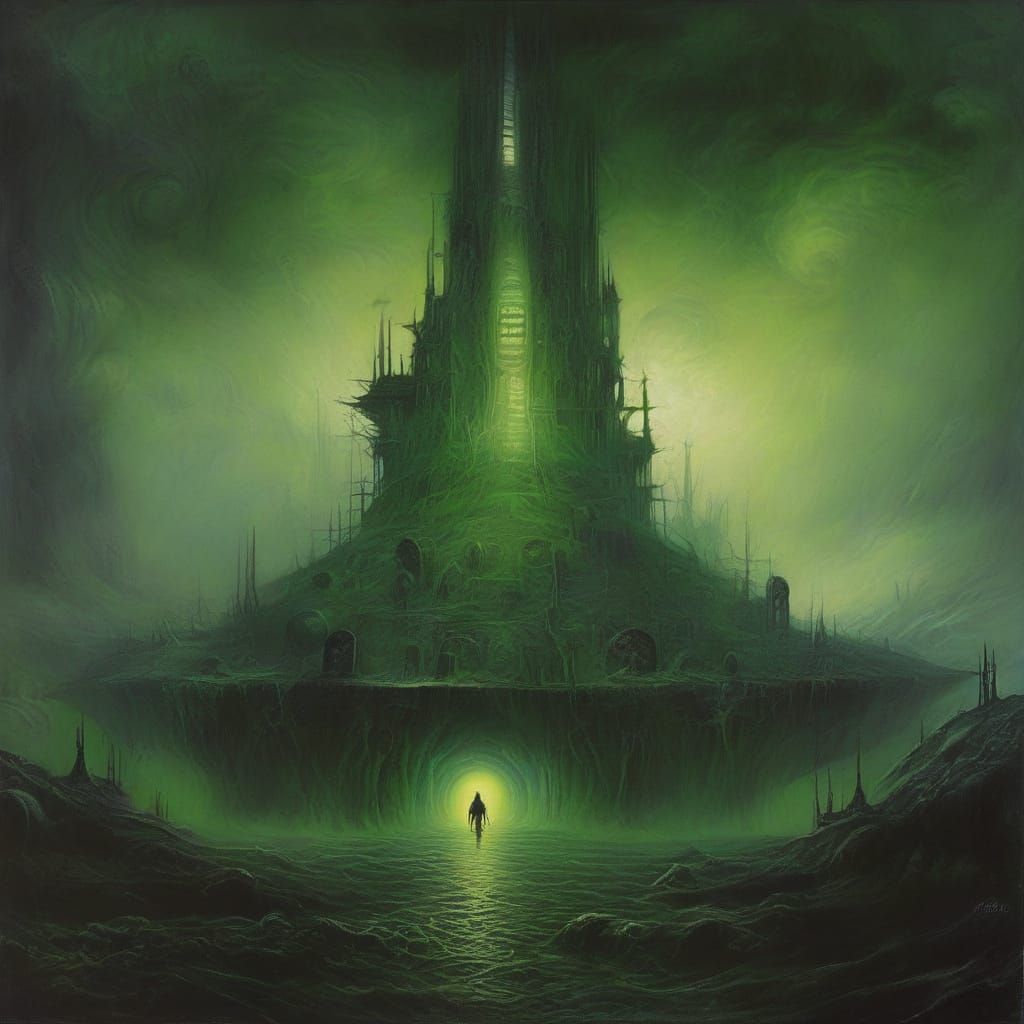 Gothic Steampunk Goddess of the Dream Realm