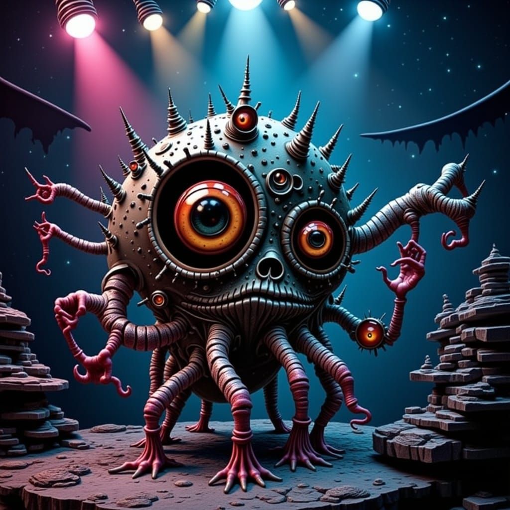 Mad Scientist Creates Homunculus in Whimsical, Dreamlike Sty...