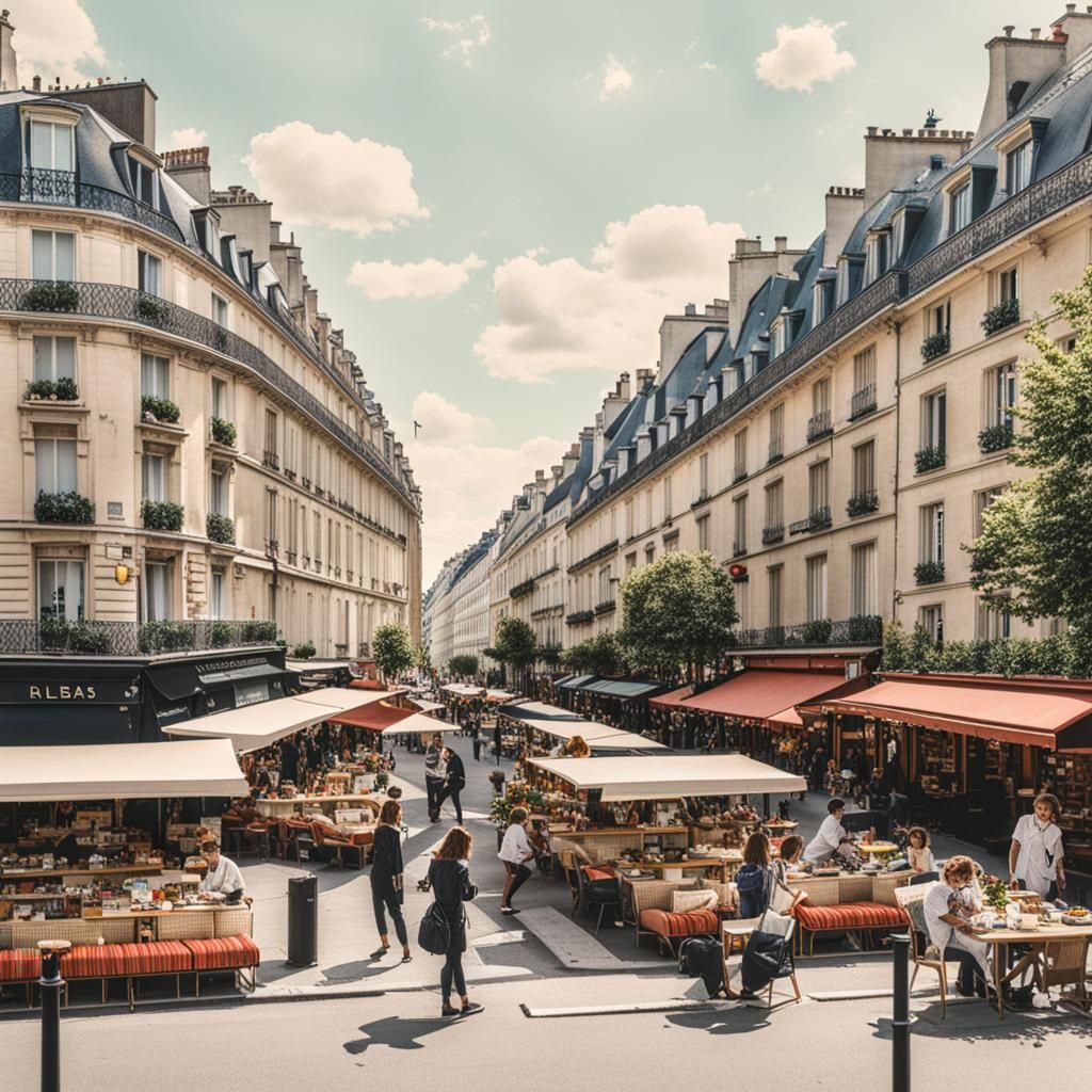 l'été à Paris
