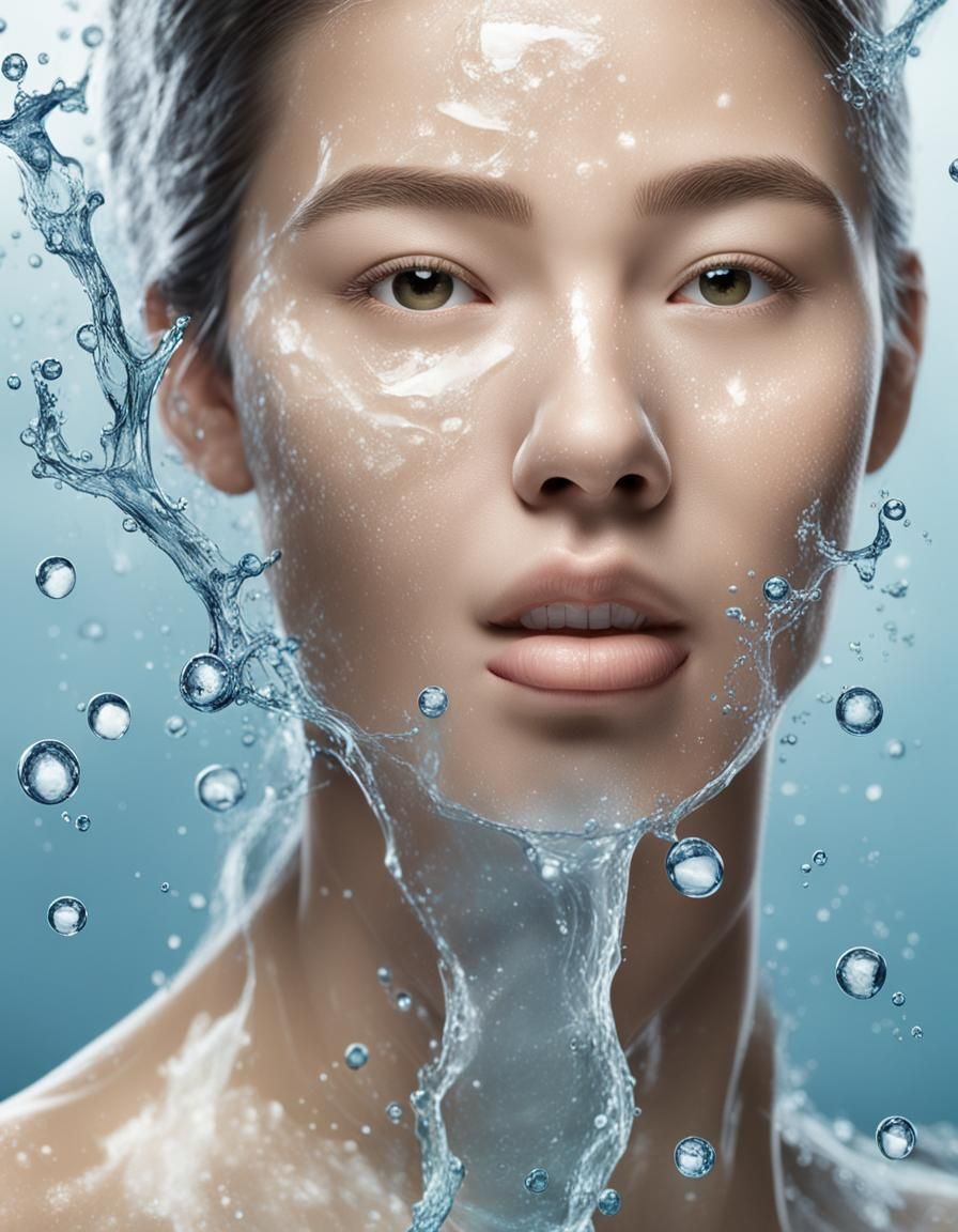 the power of water reveals the path to plump, supple skin. d...