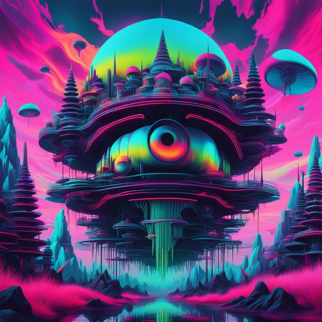 Surreal Neon World