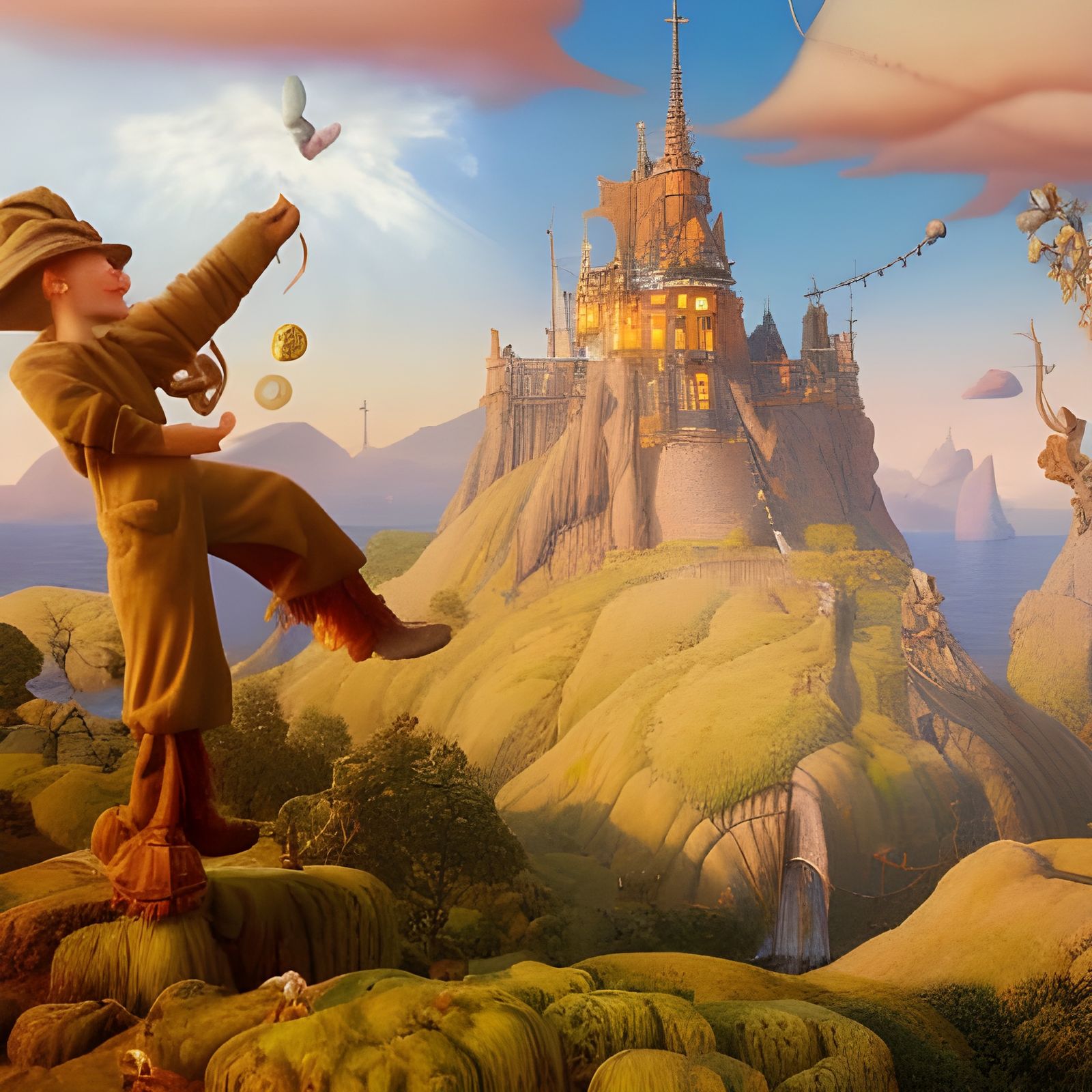 Fantasy Art: Joy and Curiosity in Art Nouveau Style