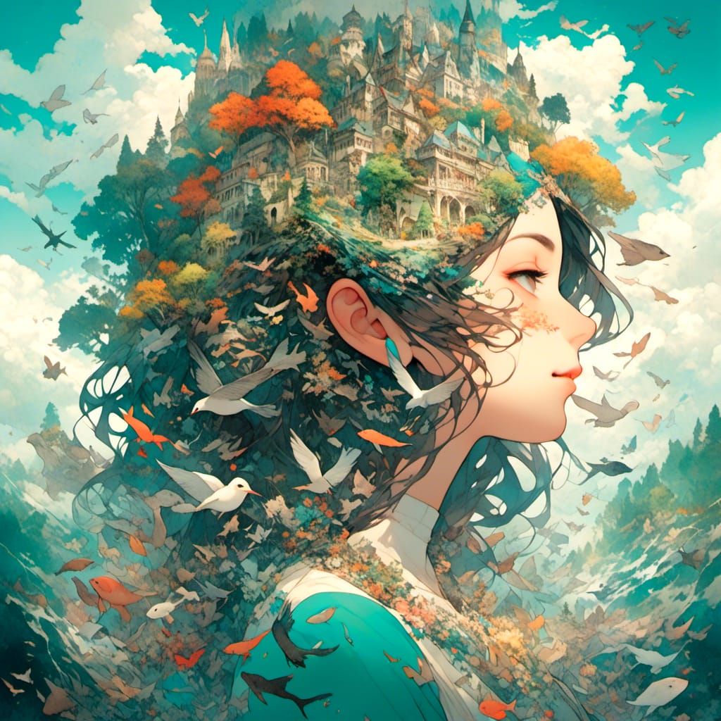 AI-Generated Image from Simple LoRA Prompt