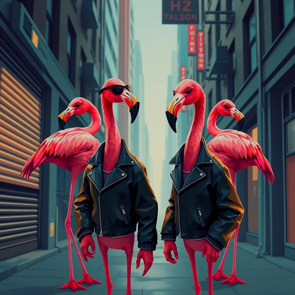 City Flamingos