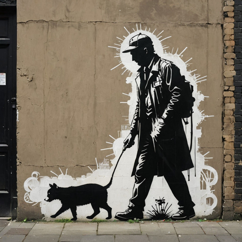 Streets of Anonymity in Graffiti Style