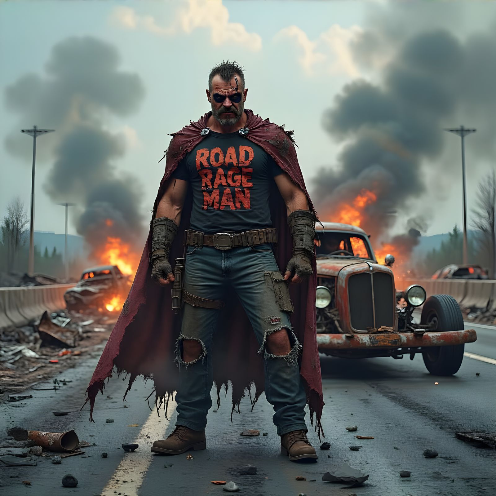 Road Rage Man: Mad Max Super Villain