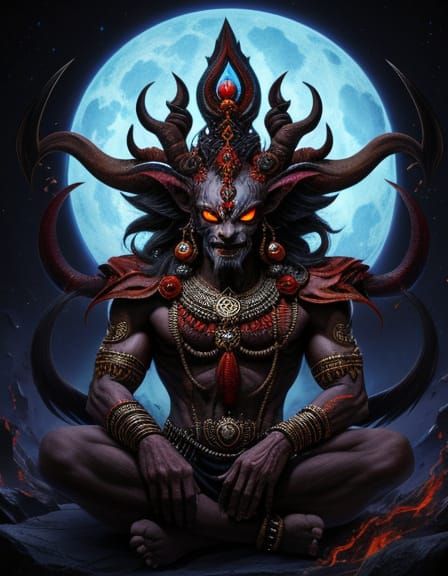 Rahu: A Mighty Vedic Demon
