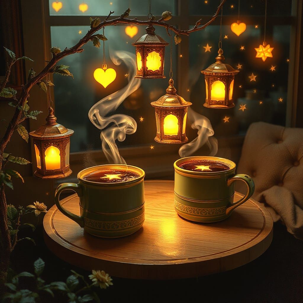 Enchanted Coffee Corner of Magical Realism