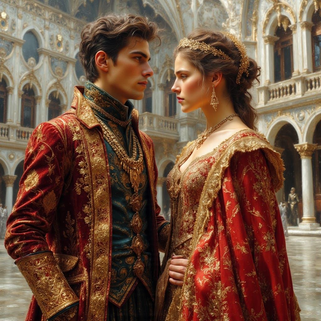 "I will meet you here at noon," he said and then dismissed h...