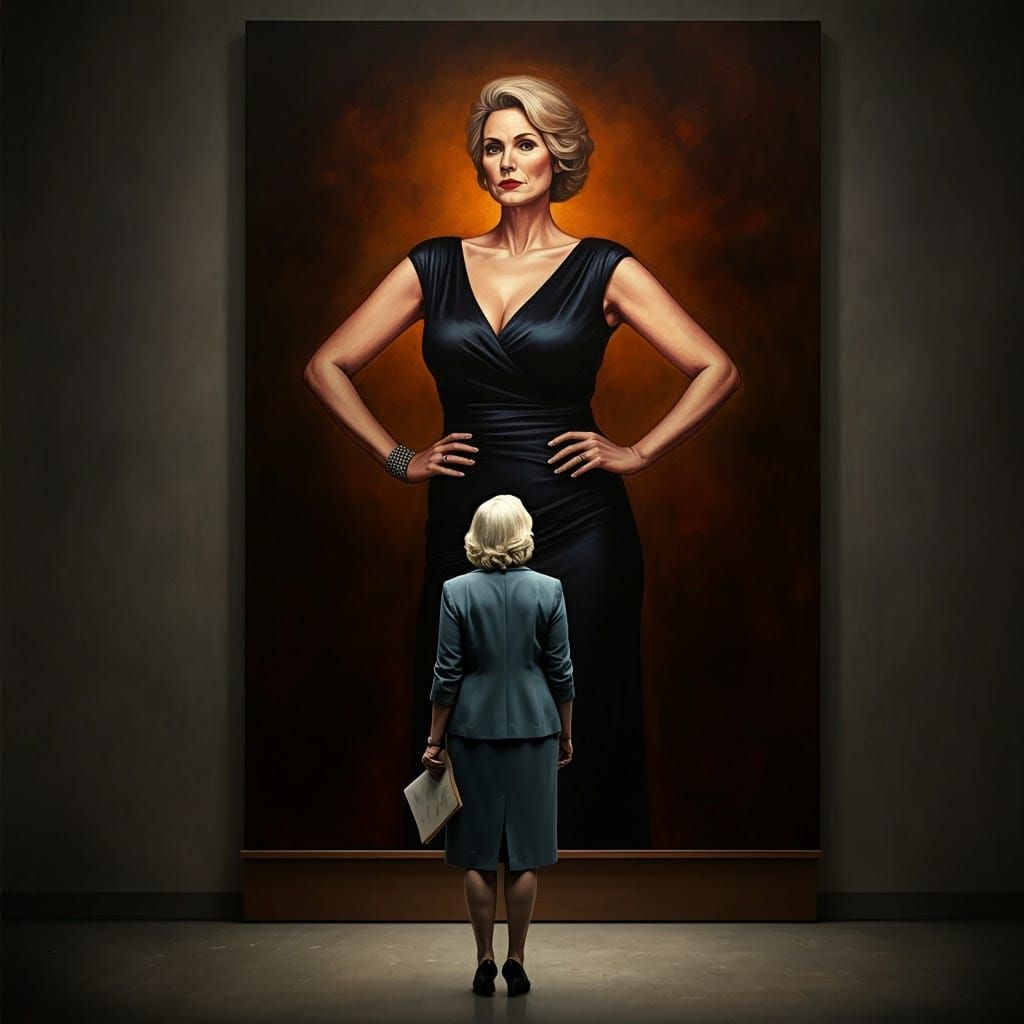 Identity Evolution in Artistic Contrast