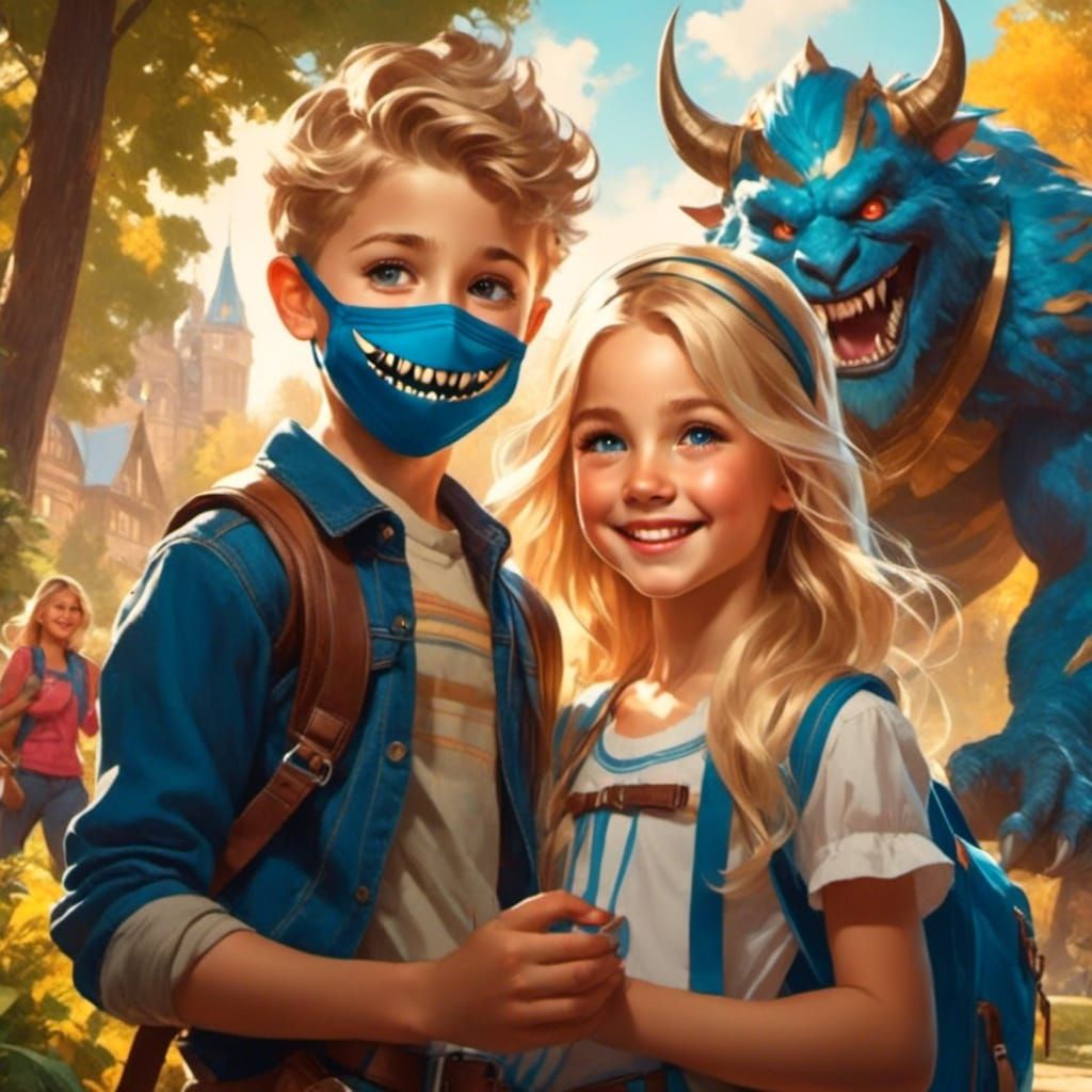 Julie and the "monster" 12/13 Julie's shrunk and 16 years yo...