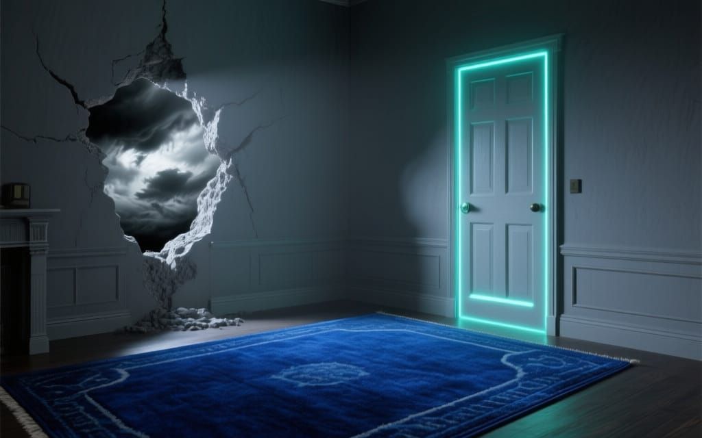 In Neon Grey I Hear a Hole I Speak a Mansion I Remember a De...