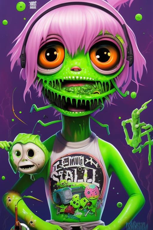 Garbage Pail Tots: Henrietta Headphones