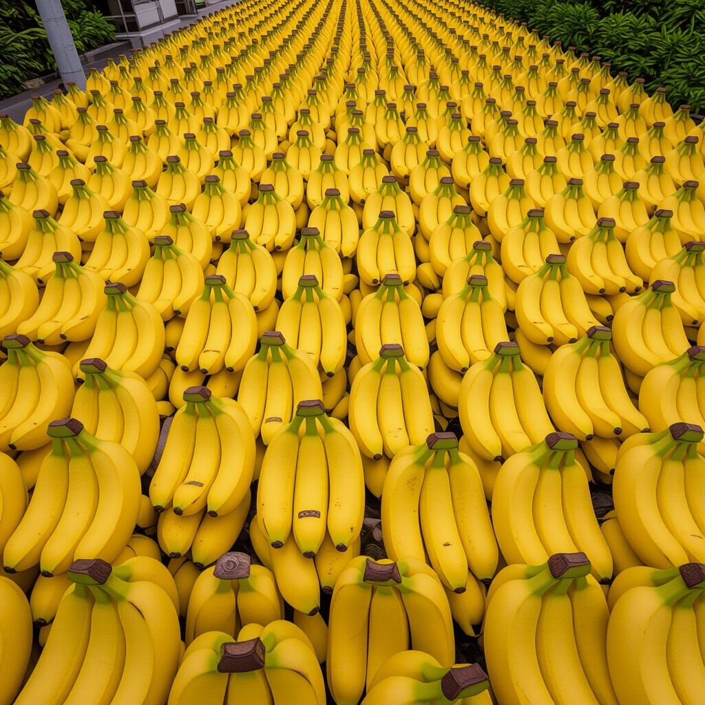 A Huge Army of Bananas