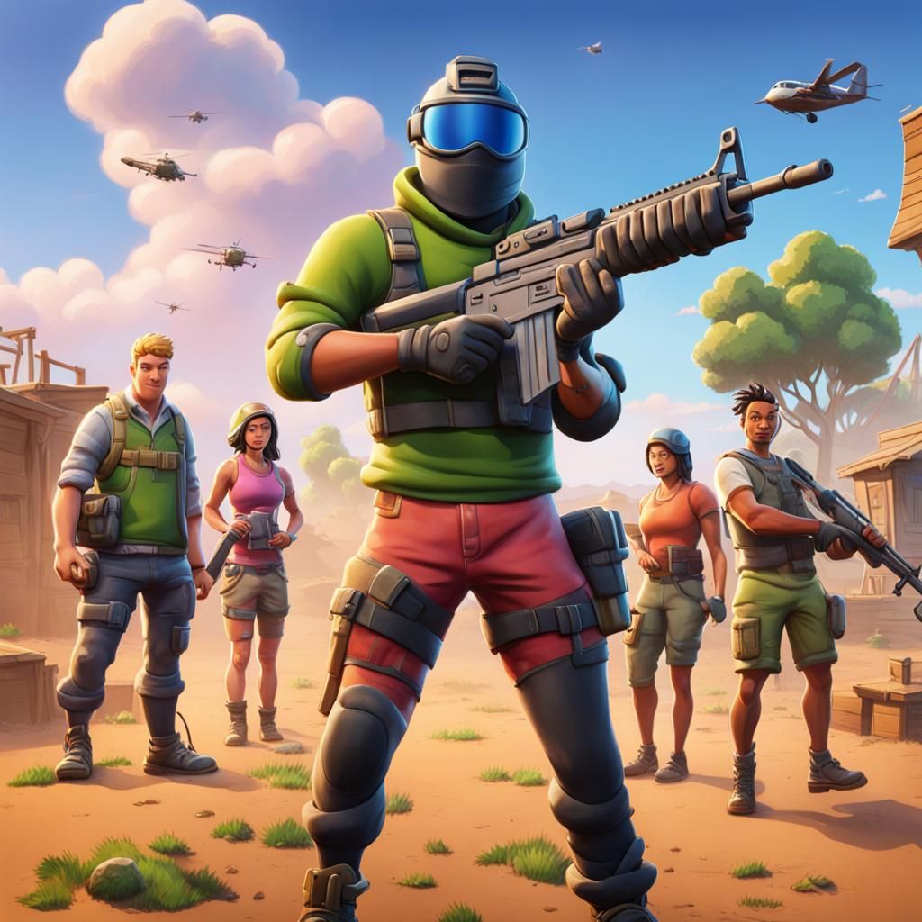 Fortnite Reimagined in Real Life