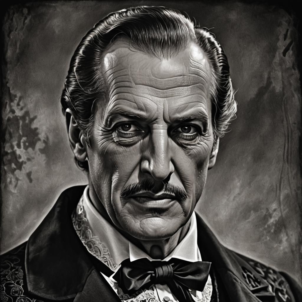 Hyperrealistic Portrait of Dracula