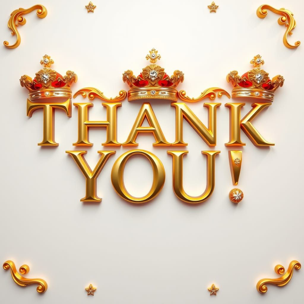 Elegant Golden Tribute in Baroque Style