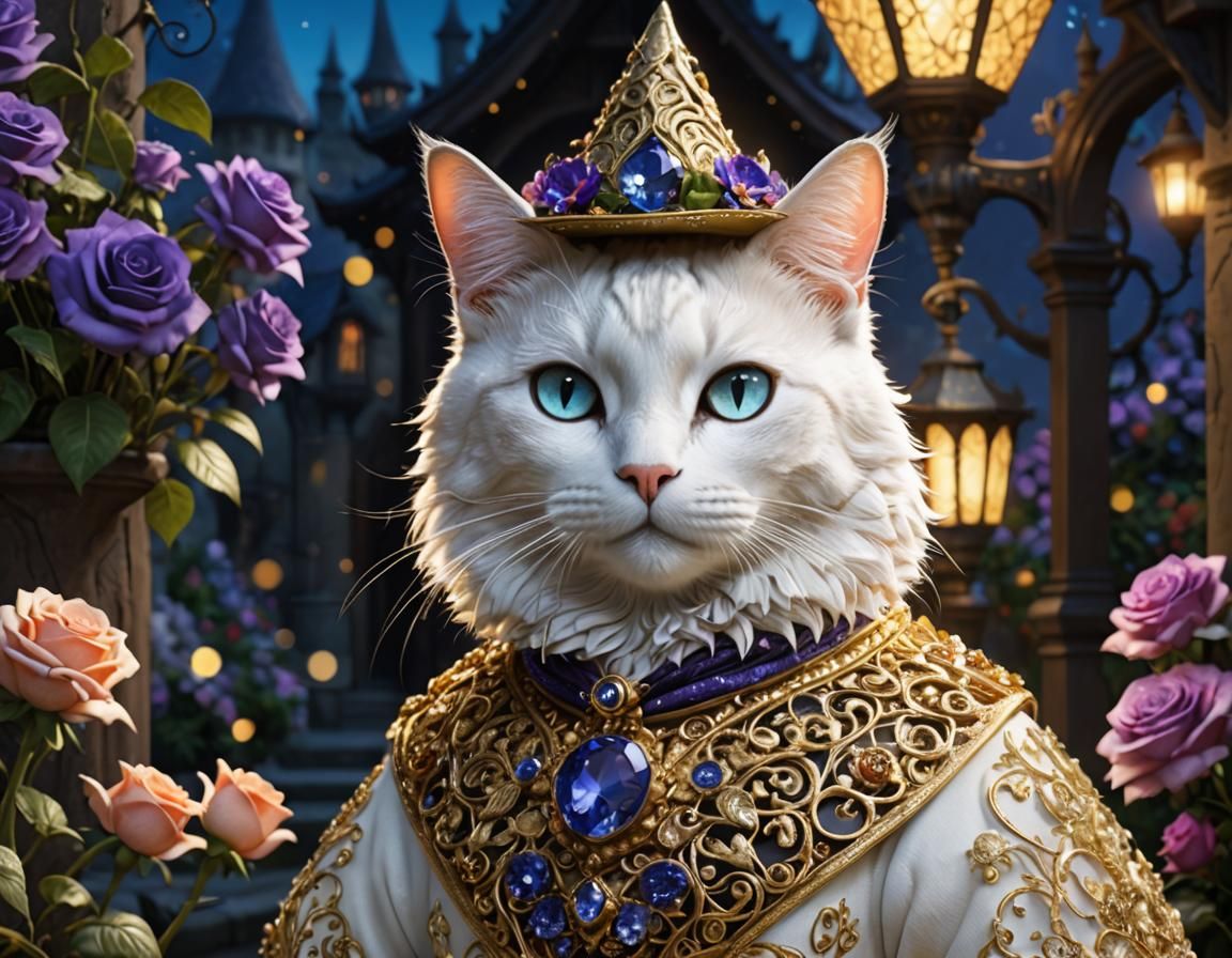 The Golden Wizard Cat <3