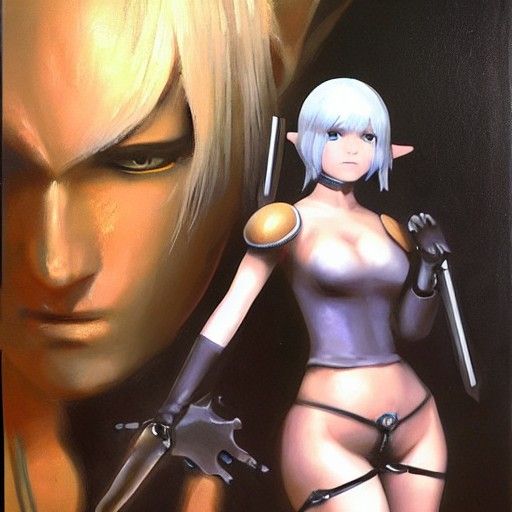 2B NieR Automata and Zelda Fusion: Gurney Style