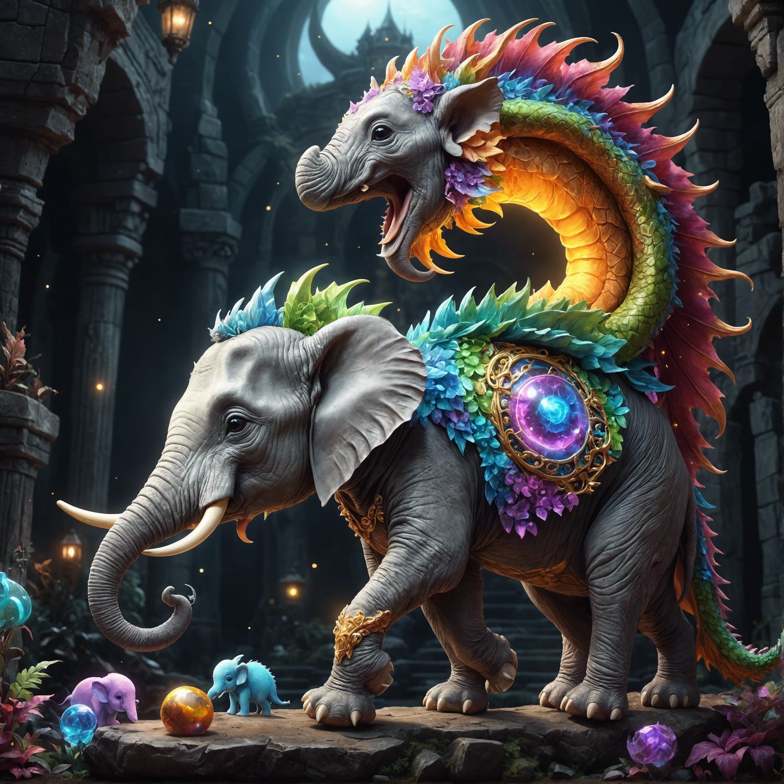 Spirit Warrior Elephant