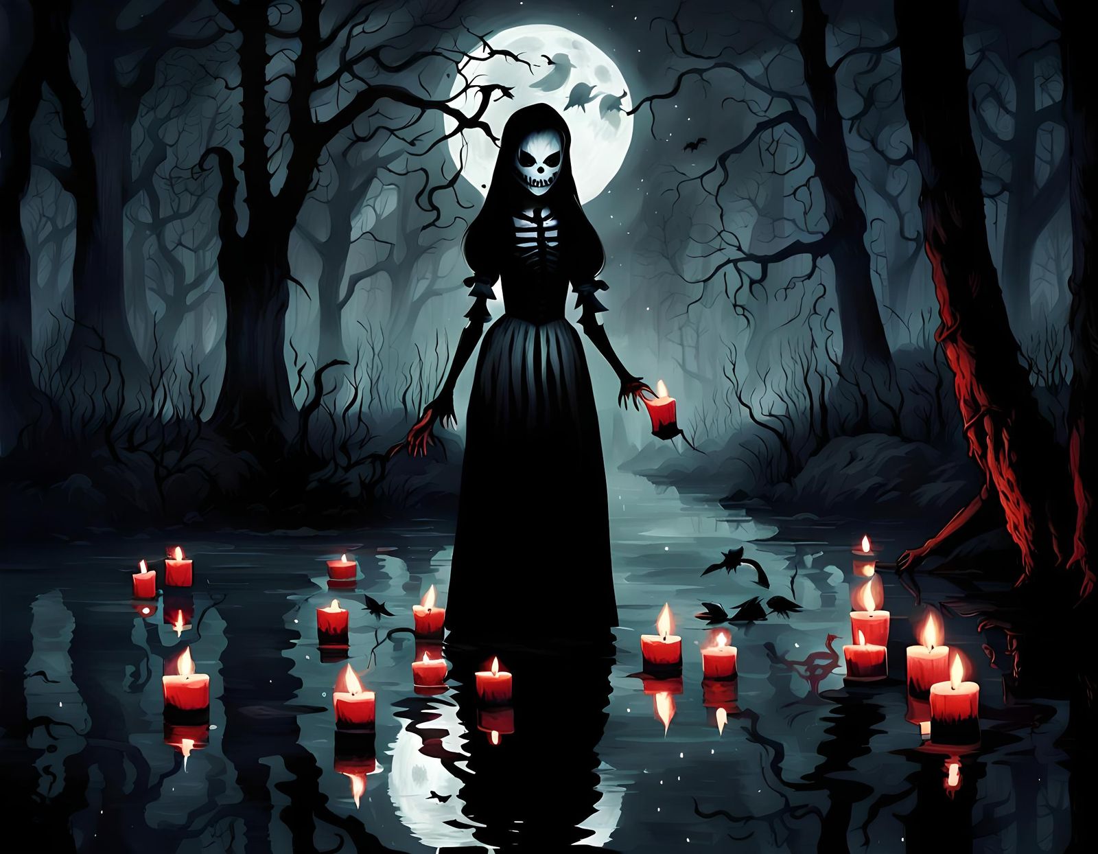 On the night of the Full moon, the dollkiller stalked young ...