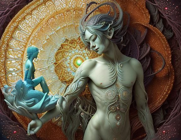 Dreamlike Sculptures in Realistic Photography